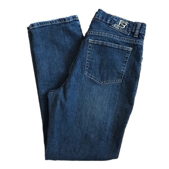 VINTAGE FB Full Blue BB Regular Jeans size 12 - Picture 1 of 10